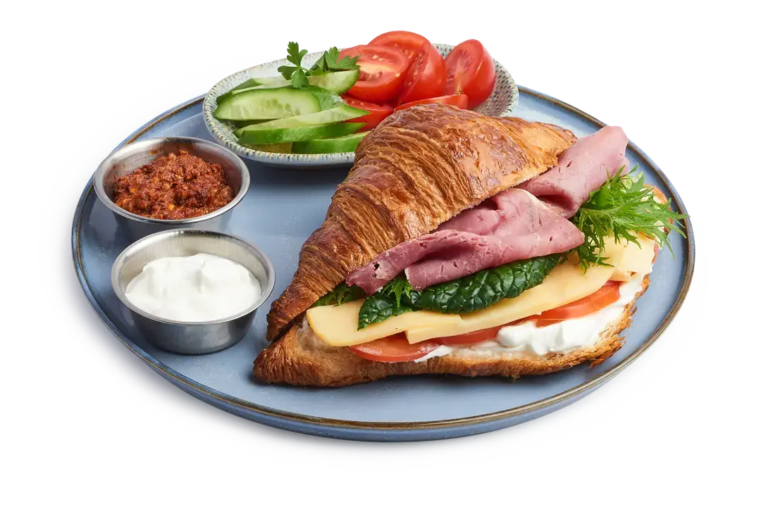 Scrambled Dana Bacon Kruvasan